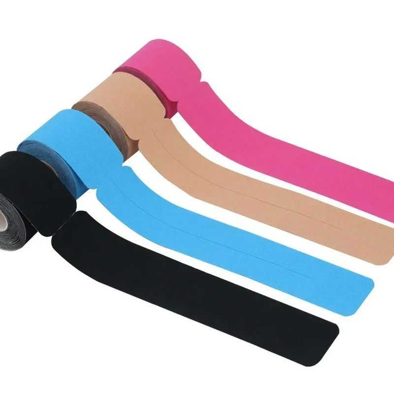 1Roll Precut/Uncut Kinesiology Tape Boob Tape Muscle Pain Re