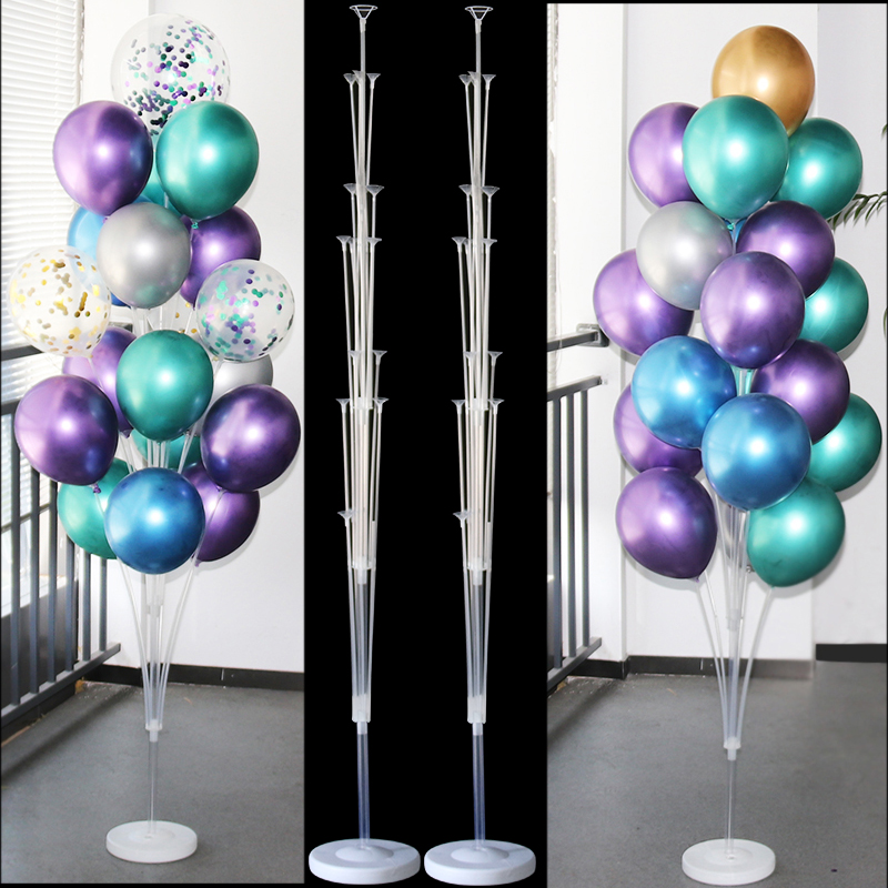 2Sets 19 Tubes Balloon Holder Balloons Stand Column Confetti 节庆用品/礼品 气球 原图主图