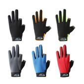 Thi Touch Fishing Cycling Slip Gloves Non Finger Screen Full
