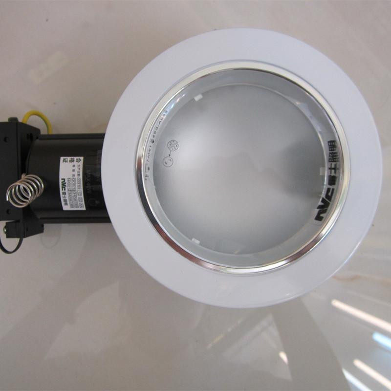 正品雷士照明 TDE735A单管横插防雾筒灯 配8W节能灯管 开孔110MM