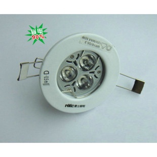 特价NVC射灯NDL105 LED射灯3瓦开孔 5.5CM 6CM
