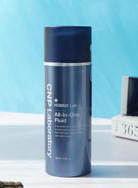 韩国CNP希恩派男士多效合一精华乳液120ml保湿补水不油腻三合一