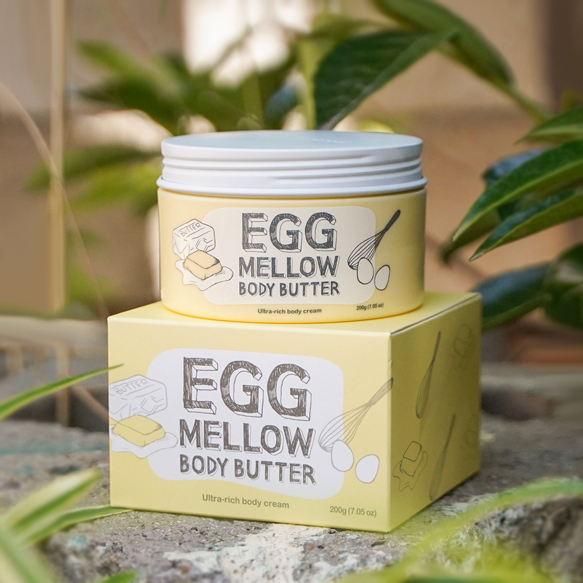 韩国too cool for school涂酷鸡蛋柔滑营养身体乳霜保湿奶油霜