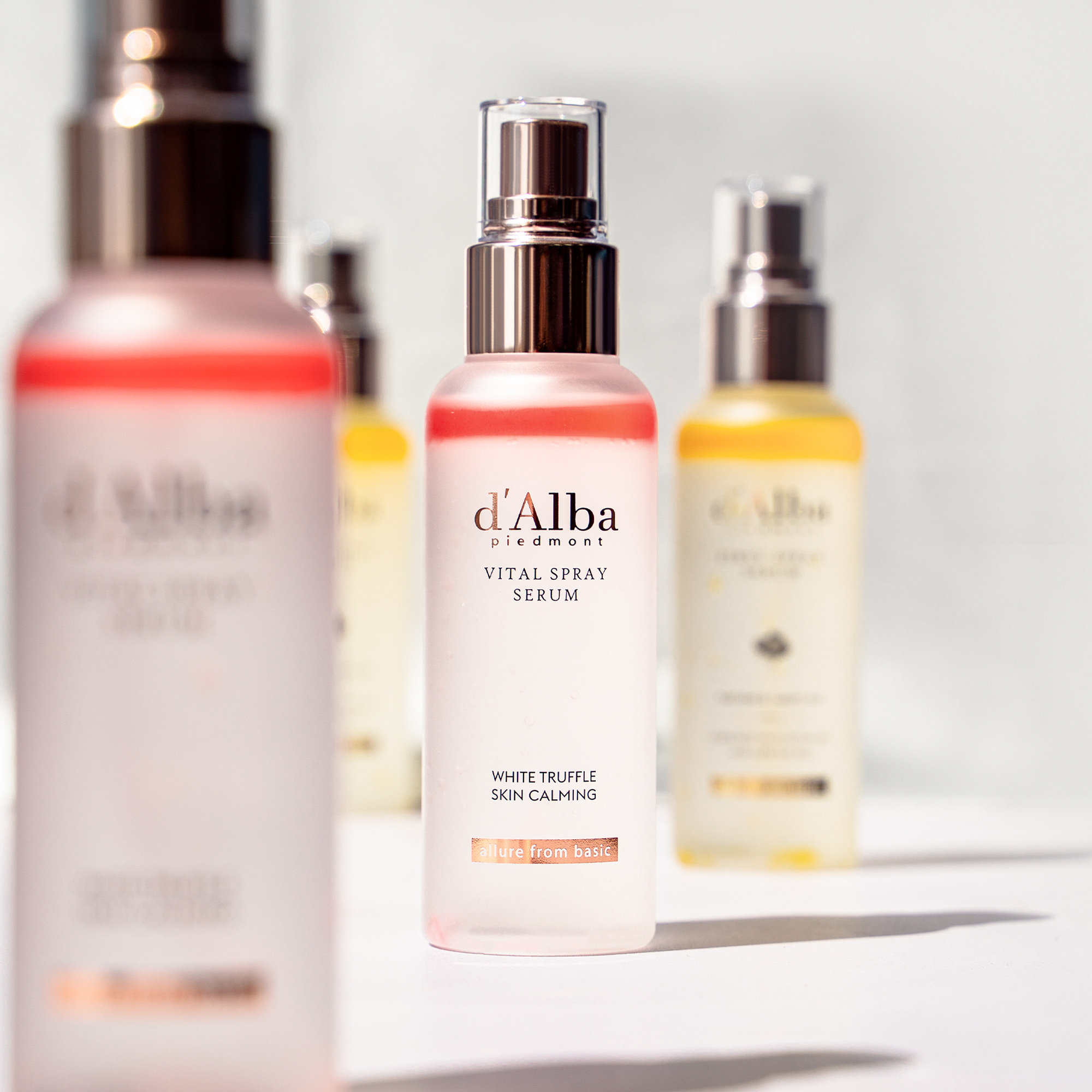 黛尔珀空姐精华喷雾韩国dAlba精华水妆前补水保湿舒缓修护爽肤水