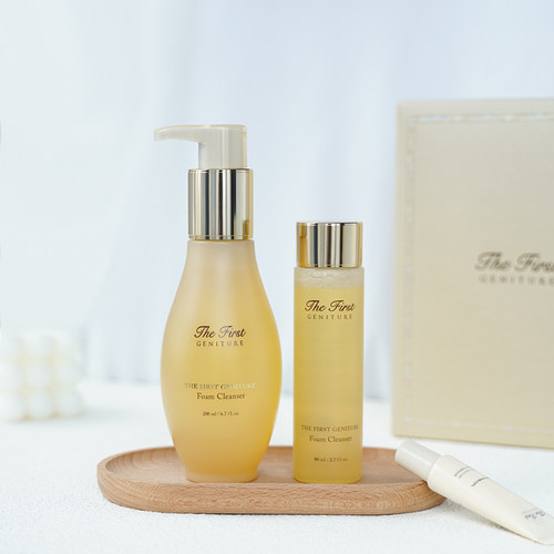 韩国OHUI欧蕙源生至臻洁面液套盒200ml净澈毛孔泡沫清洁洗面奶