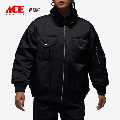 Nike/耐克正品Jordan新款女子时尚防风保暖运动棉服FB5089
