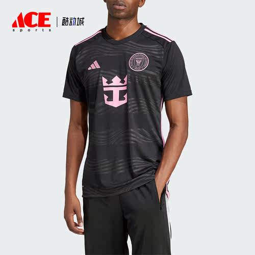 Adidas/阿迪达斯正品迈阿密国际客场球迷版男士足球T恤JE9744