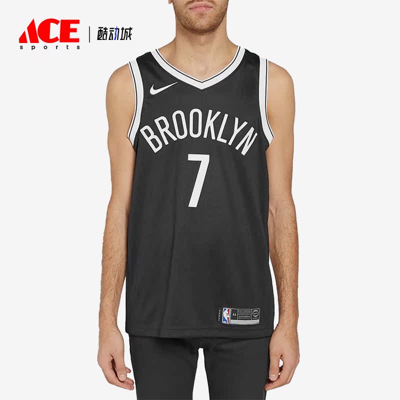 Nike/耐克正品林篮网队欧文男子篮球运动无袖球衣864459-013