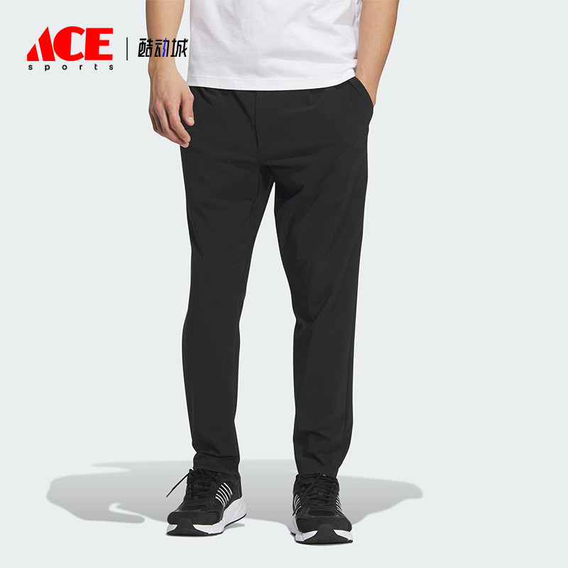 阿迪达斯男士凉感休闲九分裤