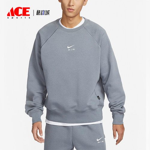 Nike/耐克正品新款男士圆领加绒保暖休闲运动卫衣FB7204-065