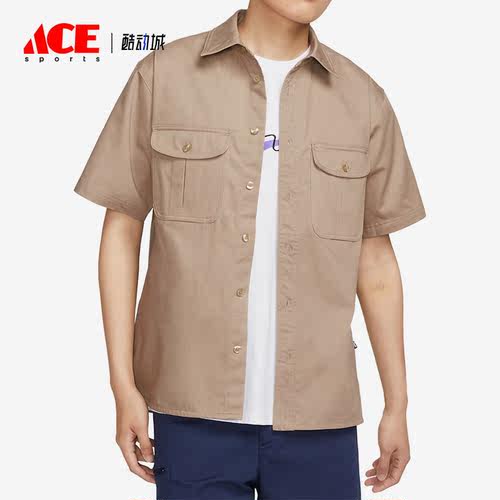 耐克男子运动休闲短袖衬衫T恤