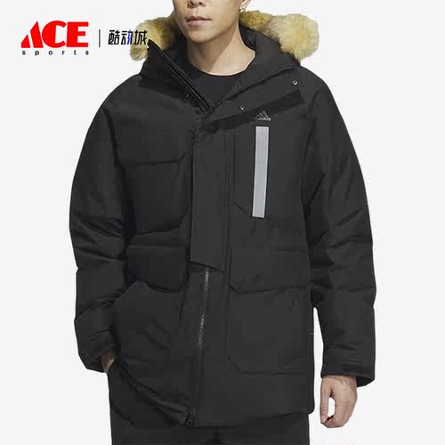 Adidas/阿迪达斯正品2023新款男子防风保暖休闲羽绒服IS0366
