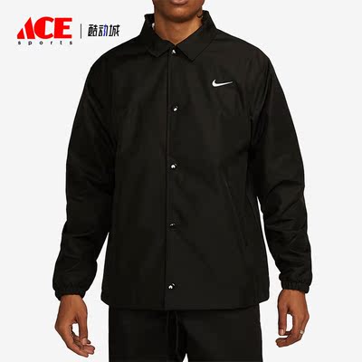 Nike/耐克正品AUTHENTICS男子翻领单排扣运动夹克FD7844-010