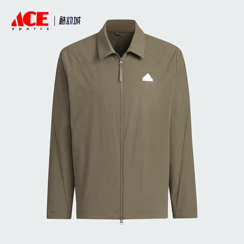 Adidas/阿迪达斯正品运动休闲春季新款男士翻领夹克外套JE3685