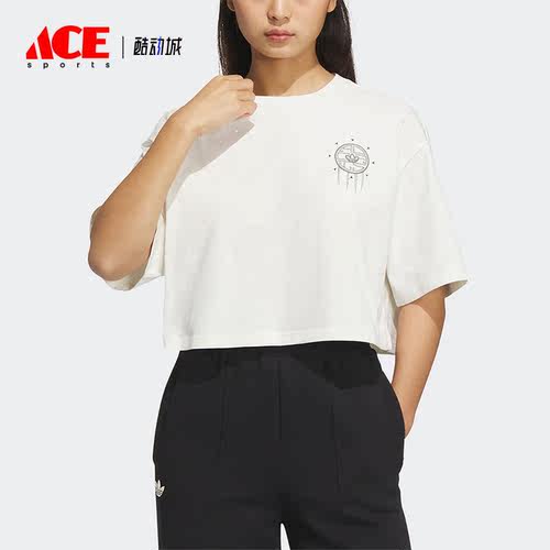 Adidas/阿迪达斯女子运动短袖