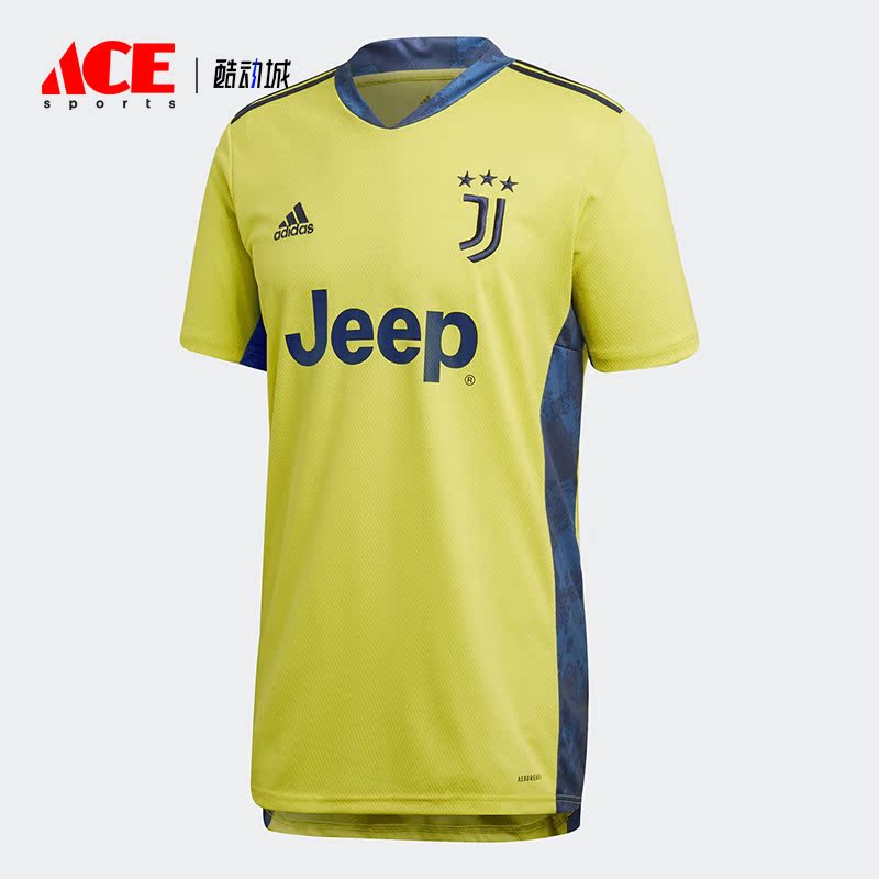 阿迪达斯男子守门员足球运动T恤