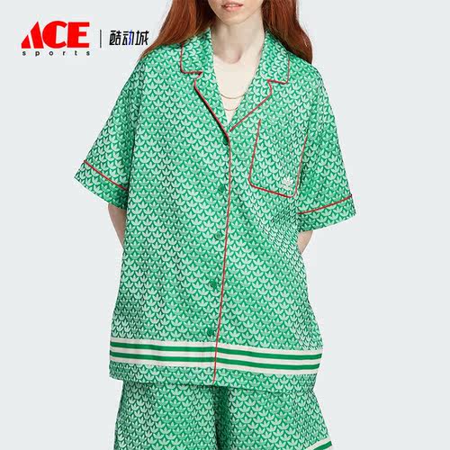 阿迪达斯女子运动短袖