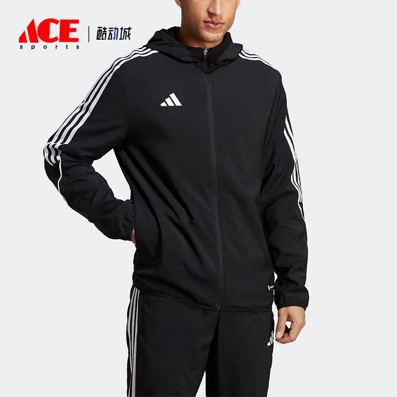 Adidas/阿迪达斯正品夏季新款男子休闲连帽外套HZ9066