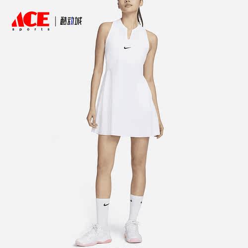 Nike/耐克正品DRI-FIT女子夏新款透气运动连衣裙DX1428-100