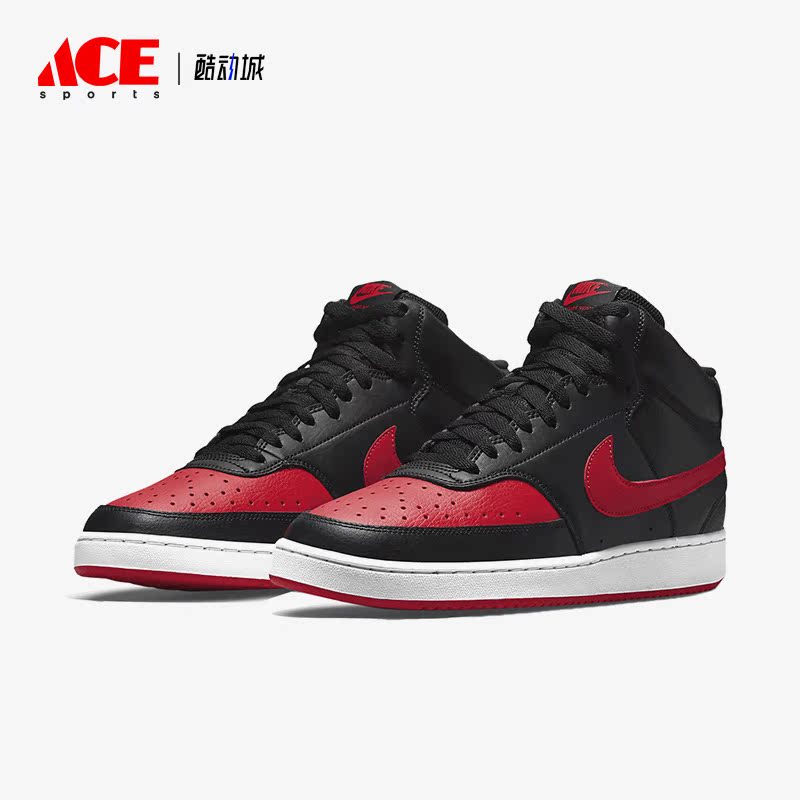 Nike/耐克正品Court Vision男子新款运动休闲中帮板鞋DM8682-001
