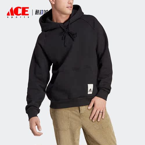 Adidas/阿迪达斯正品春季新款男子长袖套头连帽卫衣IA9342