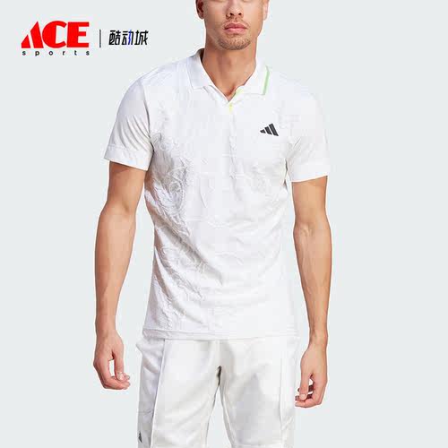 Adidas/阿迪达斯正品FLFT POLO PRO网球男子运动短袖IA7099