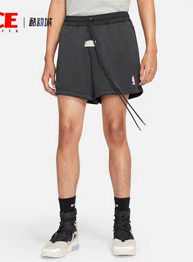 Nike/耐克正品新款男子网眼运动休闲五分系带篮球短裤 CU4690-010