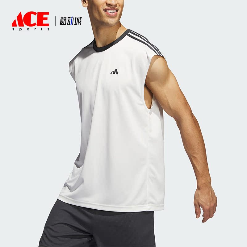 Adidas/阿迪达斯正品 ALL WORLD TANK男子篮球运动背心IL2293