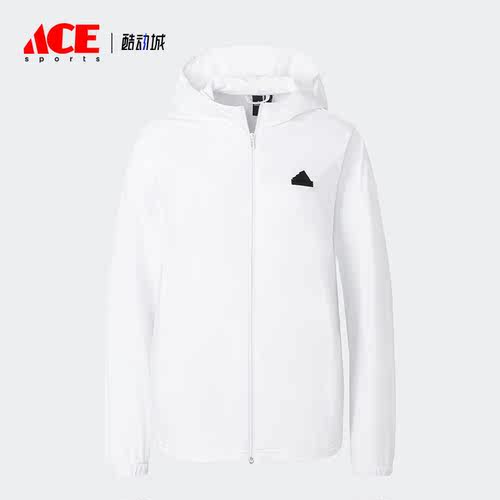 Adidas/阿迪达斯正品夏季女子凉感运动连帽夹克外套IT4355