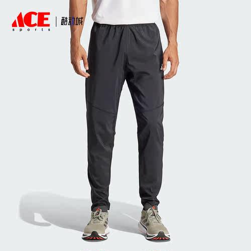 Adidas/阿迪达斯正品新款男士跑步运动透气梭织长裤IK5024