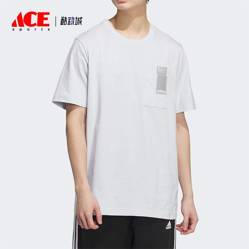 阿迪达斯男女运动休闲短袖