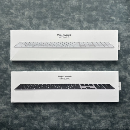 苹果带有触控 ID 和数字小键盘的妙控无线蓝牙键盘Magic Keyboard
