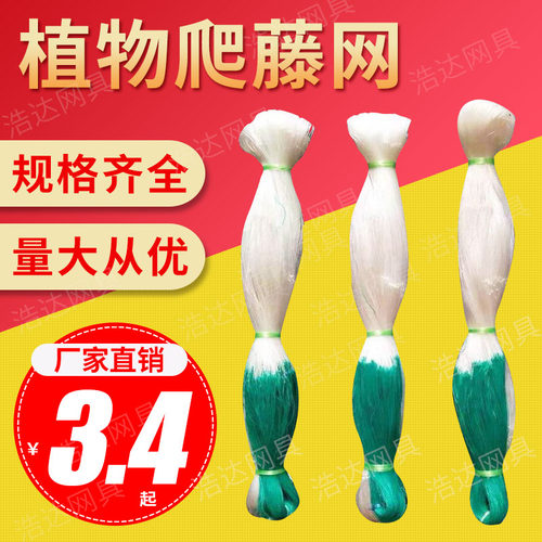农用植物爬藤网山药豆角丝瓜