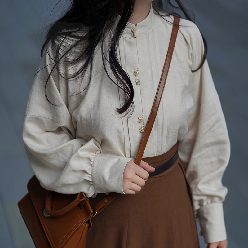 改良明制汉服立领对襟衫