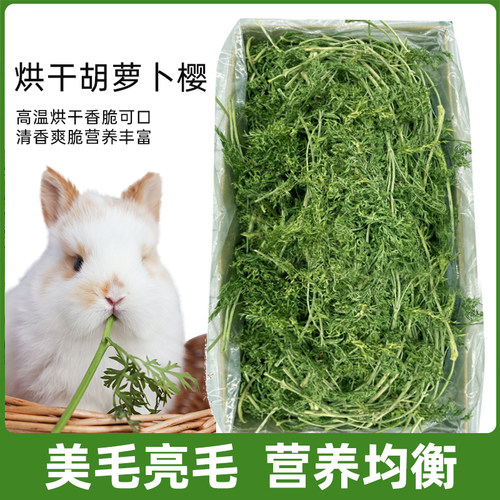 烘干胡萝卜缨牧草明目美毛离弃