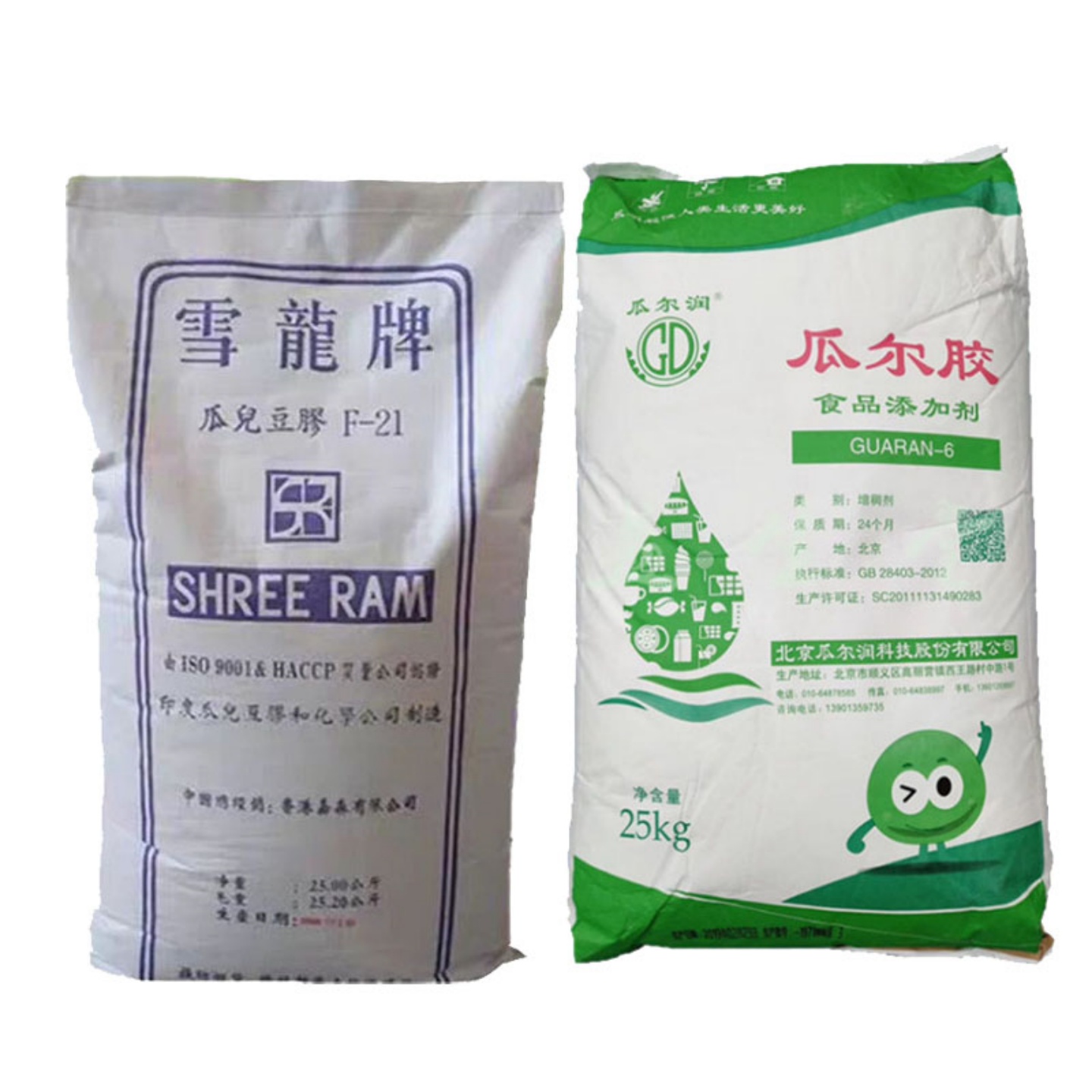 高粘度食品级瓜尔胶稳定剂增稠剂