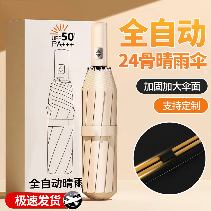 雨中玫瑰三折太阳伞遮阳伞晴雨伞定制加印logo简约成人雨伞