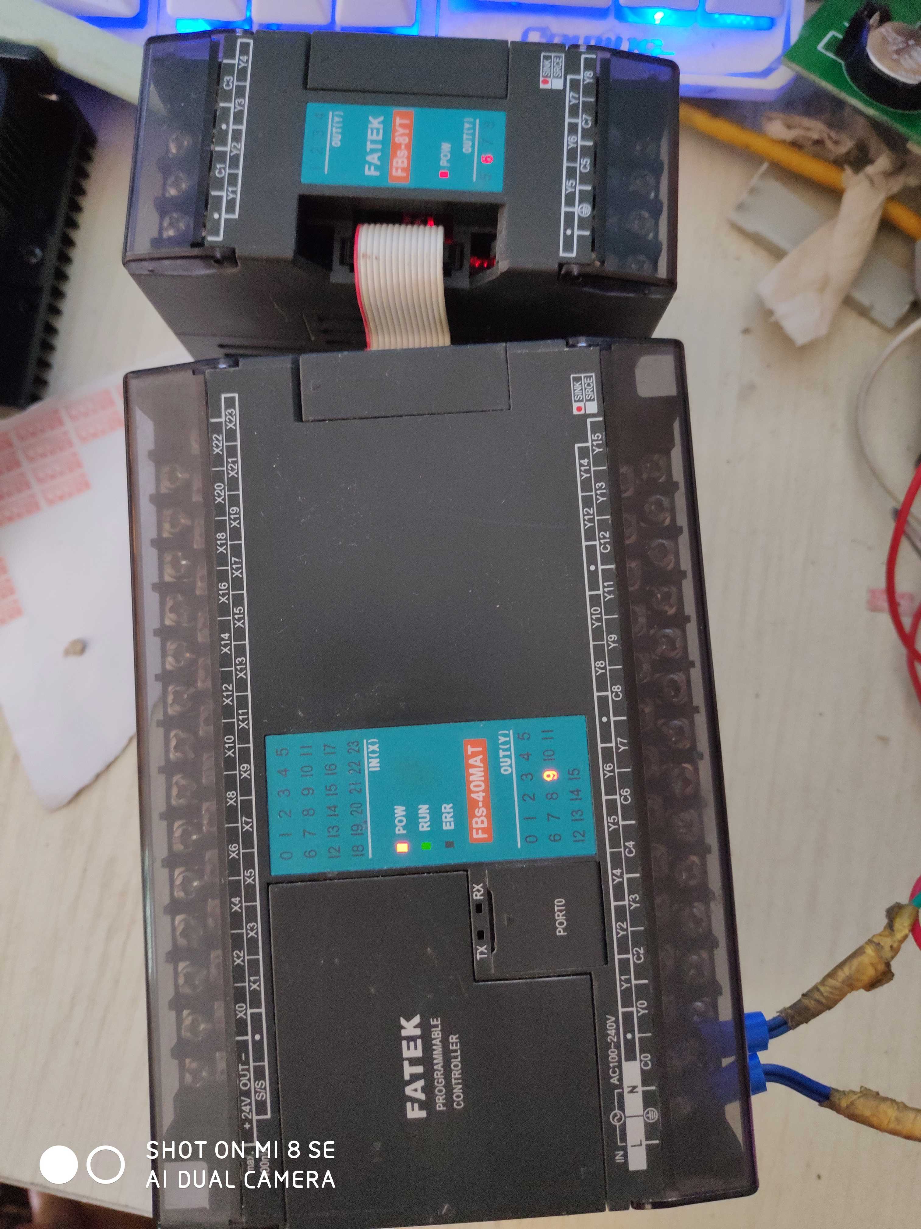 二手永宏PLC FBS-40MAT FBS-32MAT FBS-16EAT扩展输出输入模块