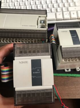 拆机二手信捷xd-e6tc-p扩展模块温度