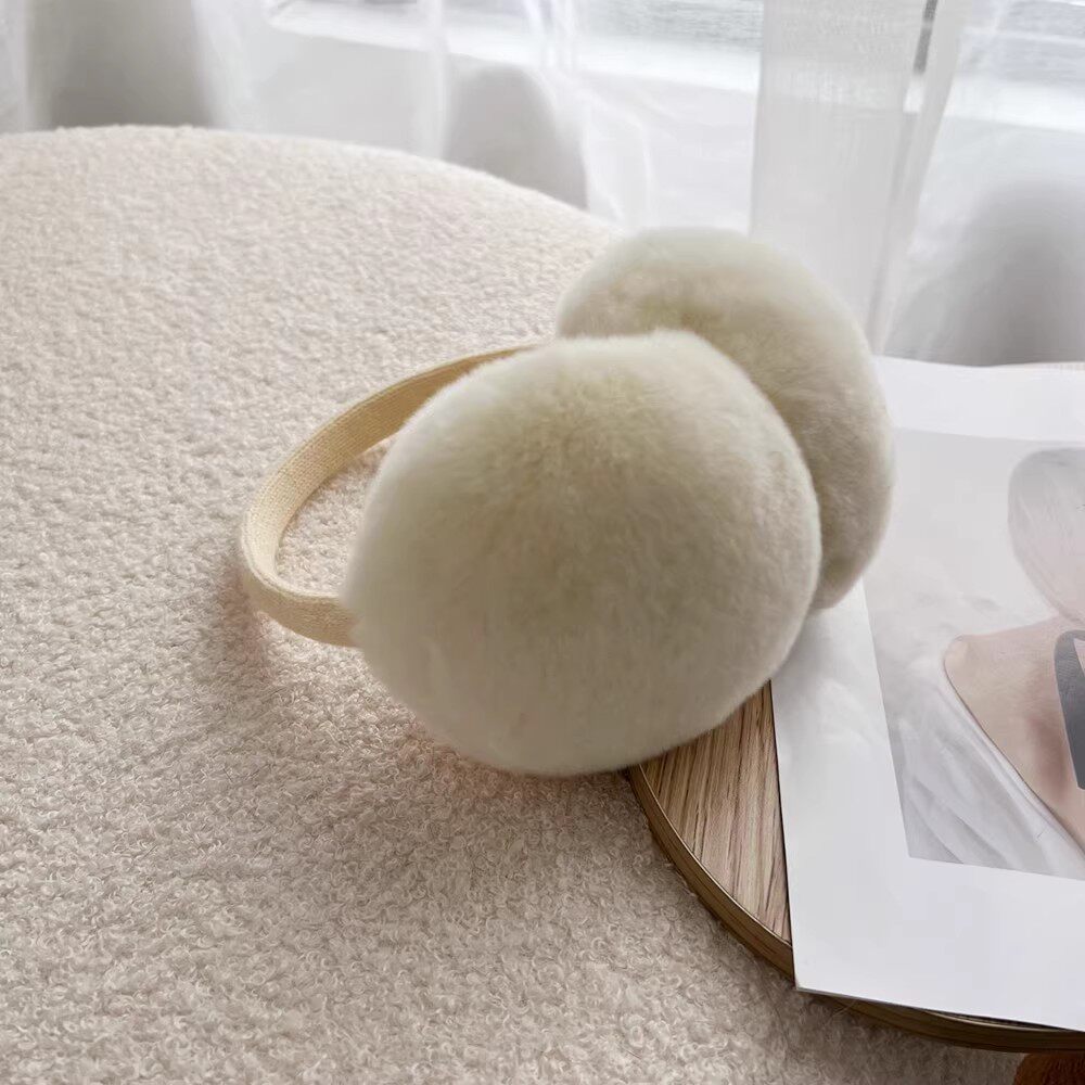 耳罩冬天女皮草耳套真獭兔毛耳捂耳包耳暖毛绒护耳男保暖可爱学生