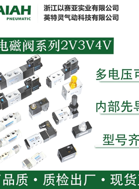 ISAIAH以赛亚电磁阀2V3V4V三位五通双电控多电压210