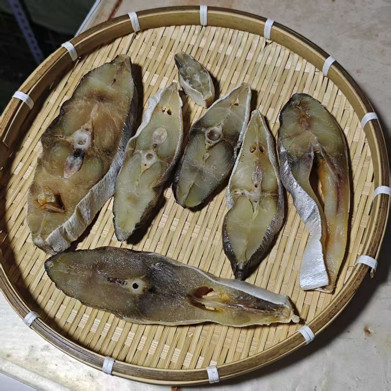 广西北海淡晒金鲳鱼片金鲳鱼片