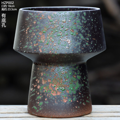 简约花盆陶瓷阳台家用多肉悬崖桩
