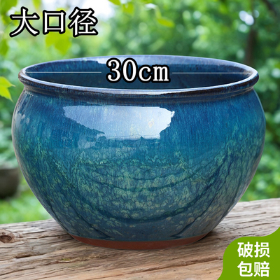 大口径花盆陶瓷清仓捡漏