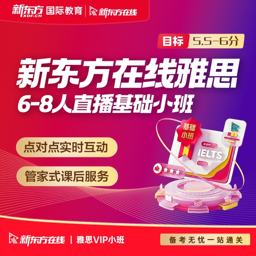 中学雅思直播小班