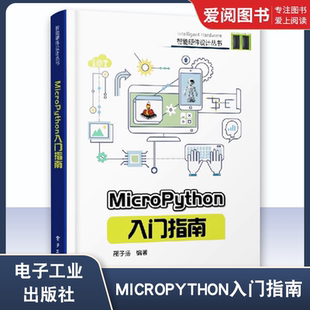 正版MicroPython入门指南 micropython编程教程书籍 硬件平台 micro python开发技巧 智能硬件设计diy教程书 程序设计教材