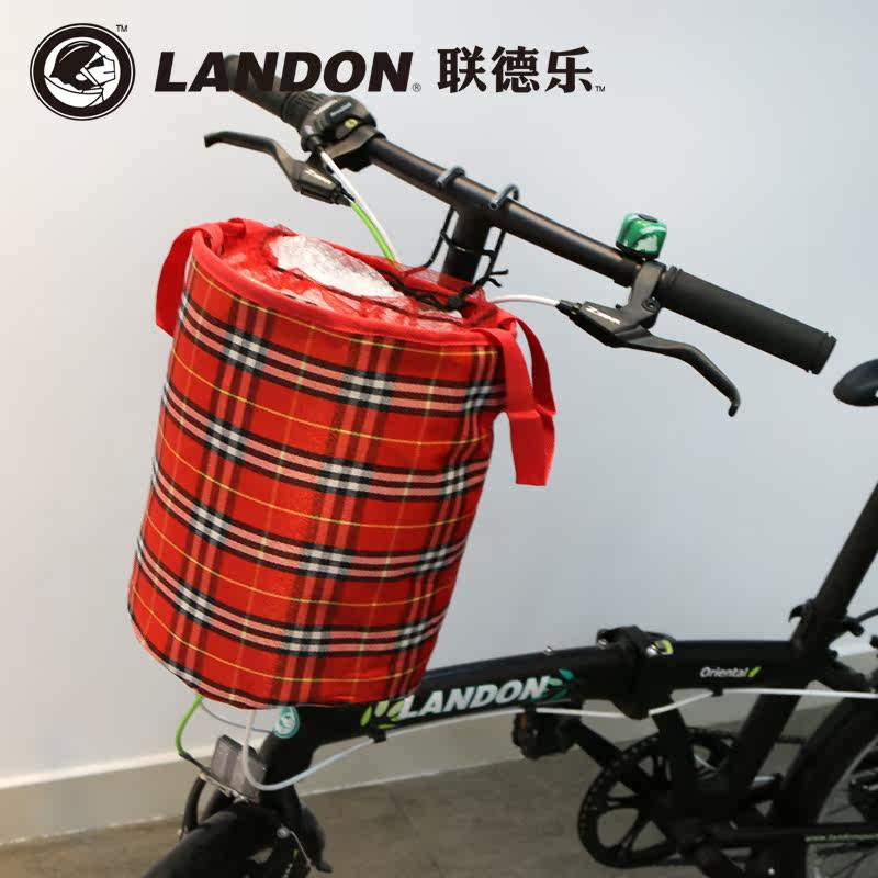 Panier pour vélo LANDON en toile - Ref 2257854 Image 3