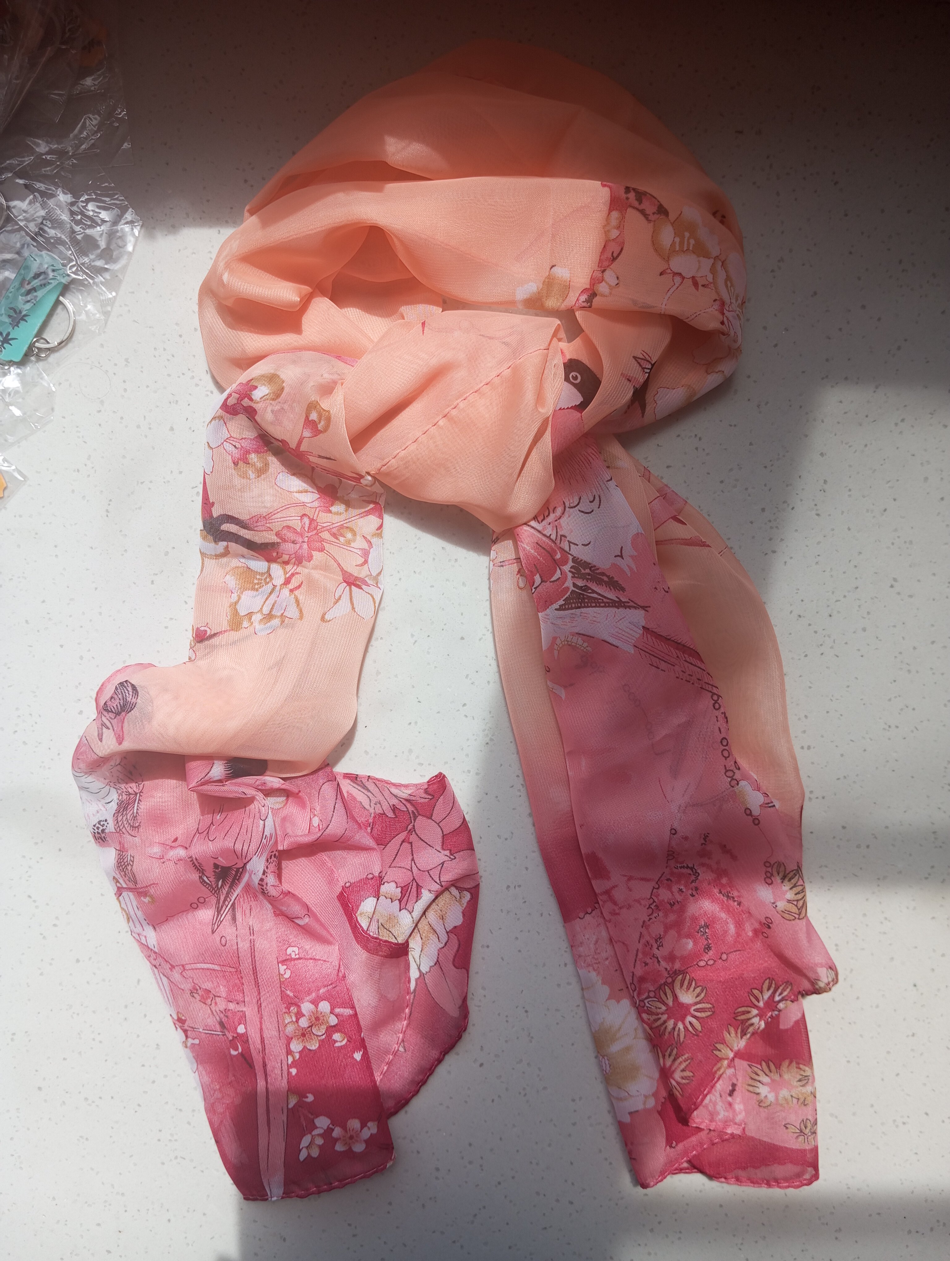 包邮全新新款纱巾女薄款丝巾雪纺防晒丝巾田园夏季防晒方巾领巾