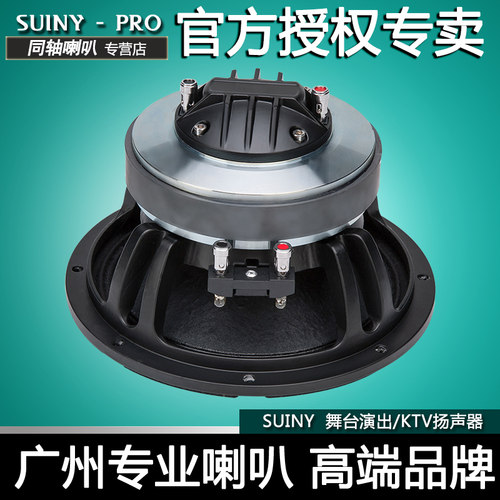 低音高音全频二分频同轴喇叭