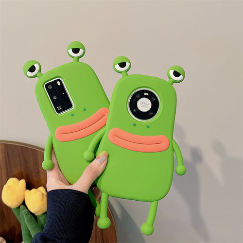 硅胶搞怪青蛙手机壳正版明星同款
